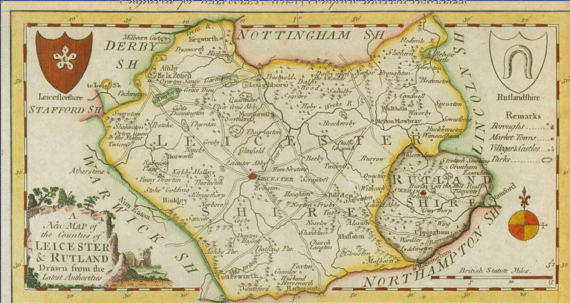 Rutland Conder Map