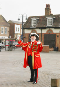 Town Crier in St Neots