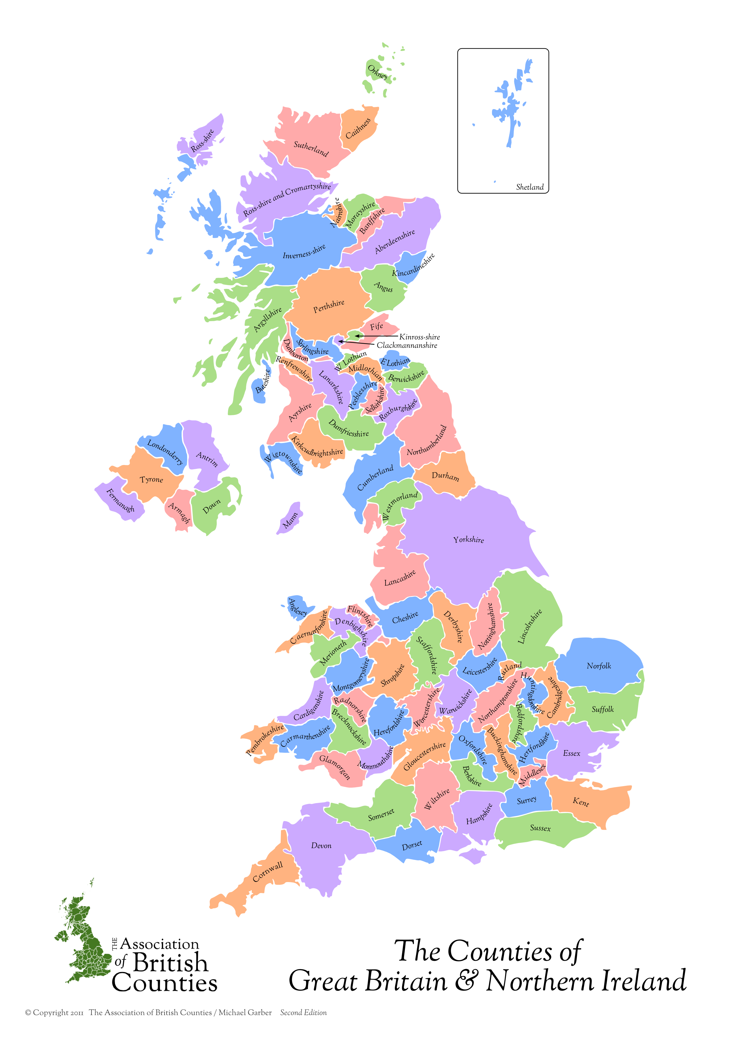 England Map Counties And Cities