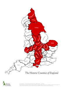 The HistoricCounties of England