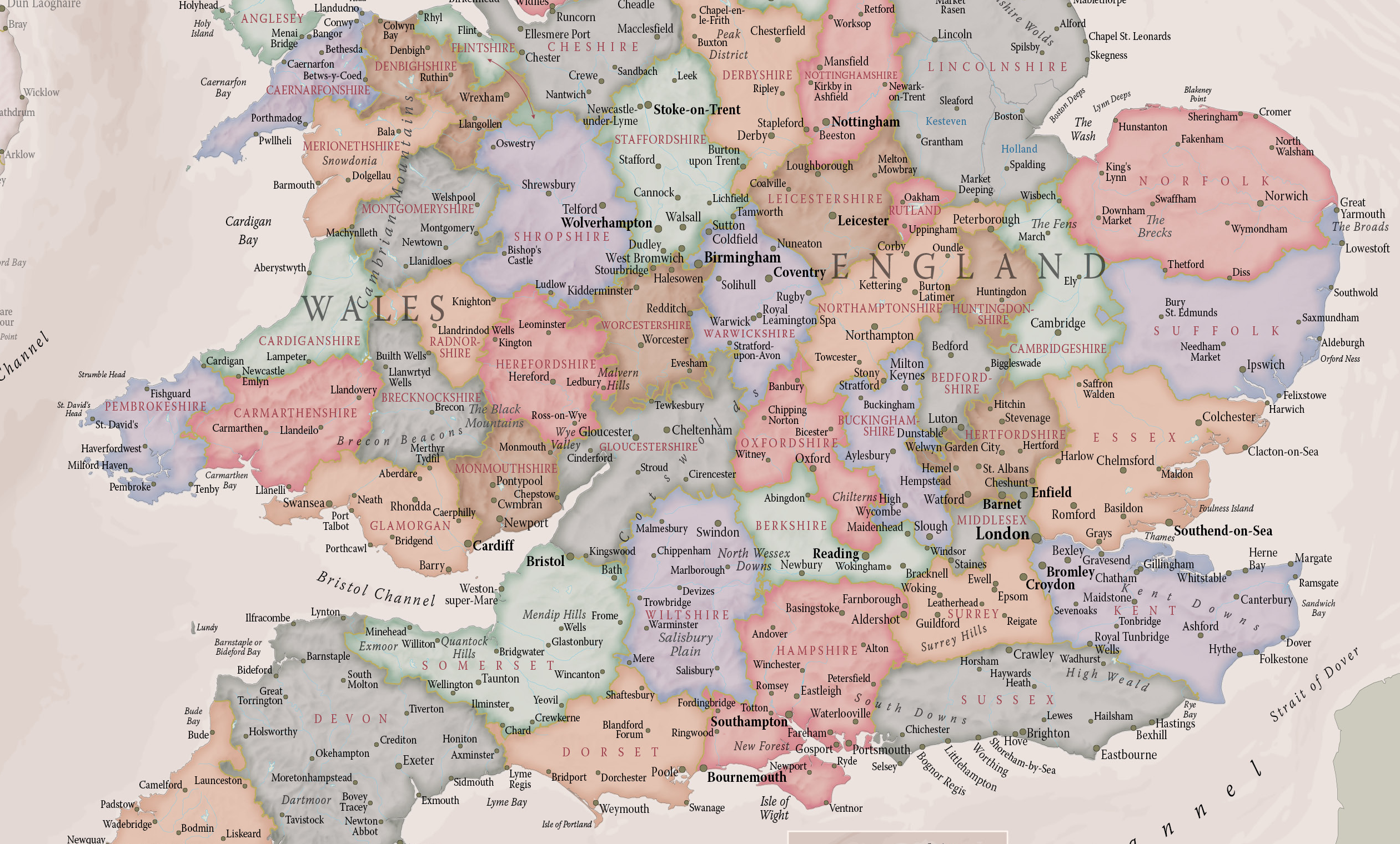 County News May 2026 Association Of British Counties Map Logo 